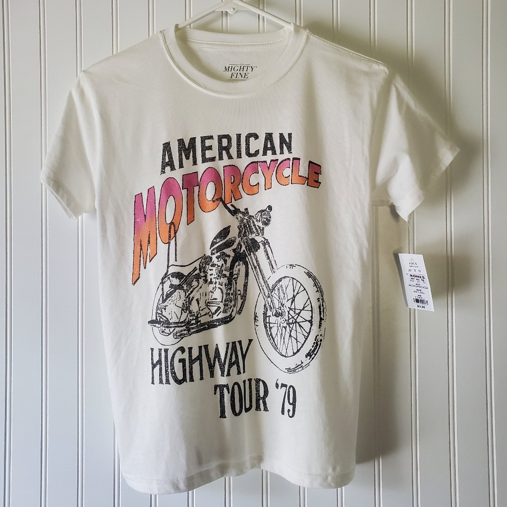 American Motorcycle Shirt Jr's Sz XS